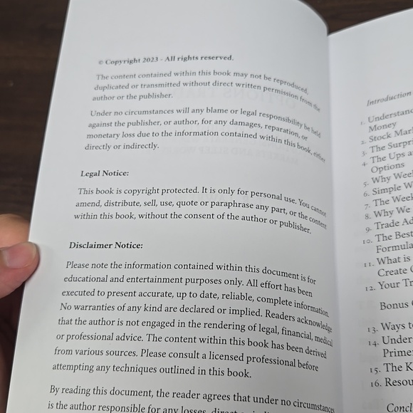 How To Turn Every Friday Into Payday Using Weekly Options-Paperback Book - Picture 4 of 5